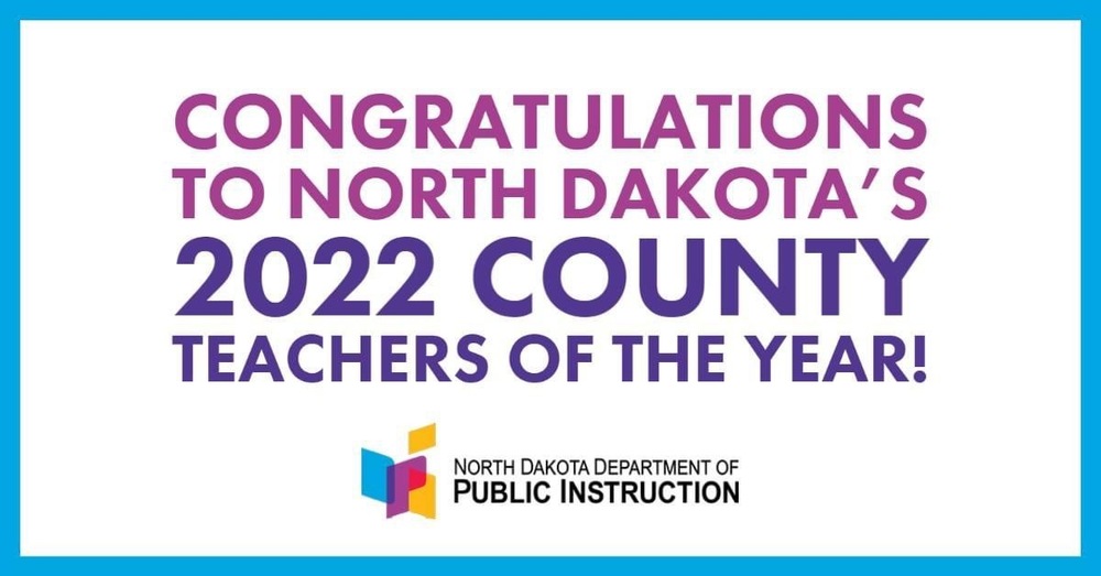 2022 County Teacher of the Year