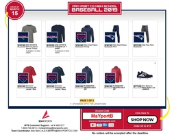 MPCG BASEBALL APPAREL STORE NOW OPEN