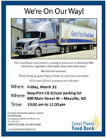 Great Plains Food Bank Pop-Up Distribution