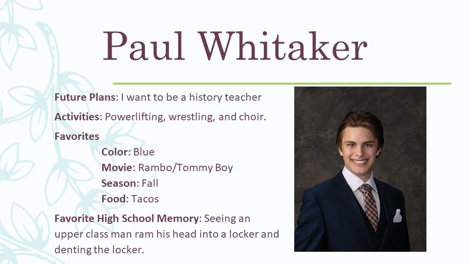 Paul Whitaker