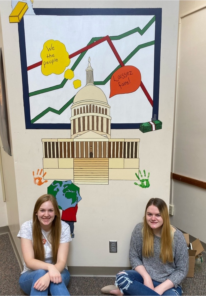 Mural in Mr.Kunkel’s classroom