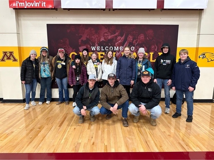 FFA members participated in the ANRAD (Agriculture Natural Resources Activities Day) at the U of M- Crookston this past Friday!
